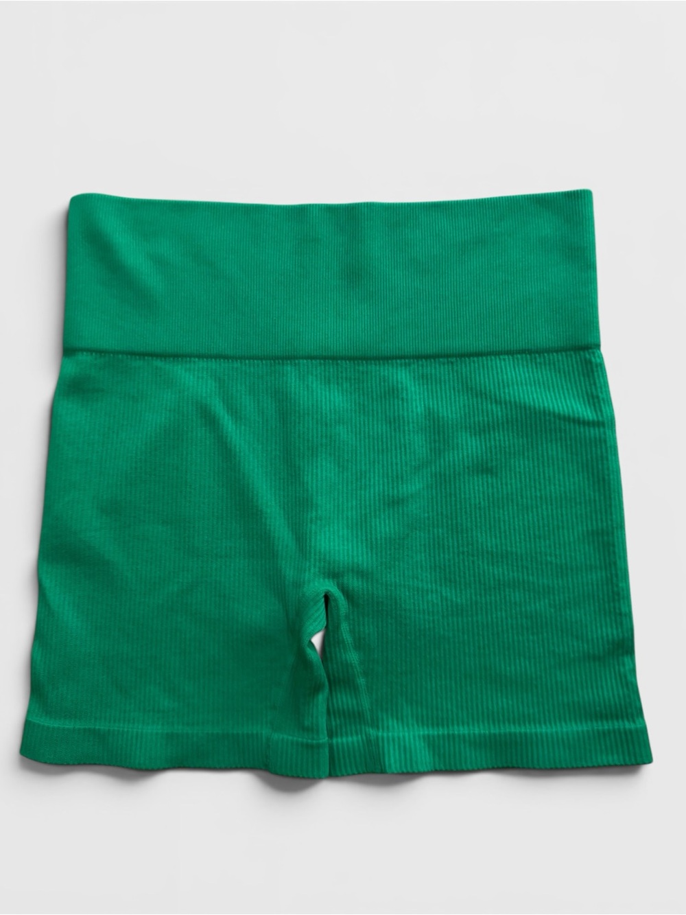 Colsie Green Ribbed Athletic Shorts